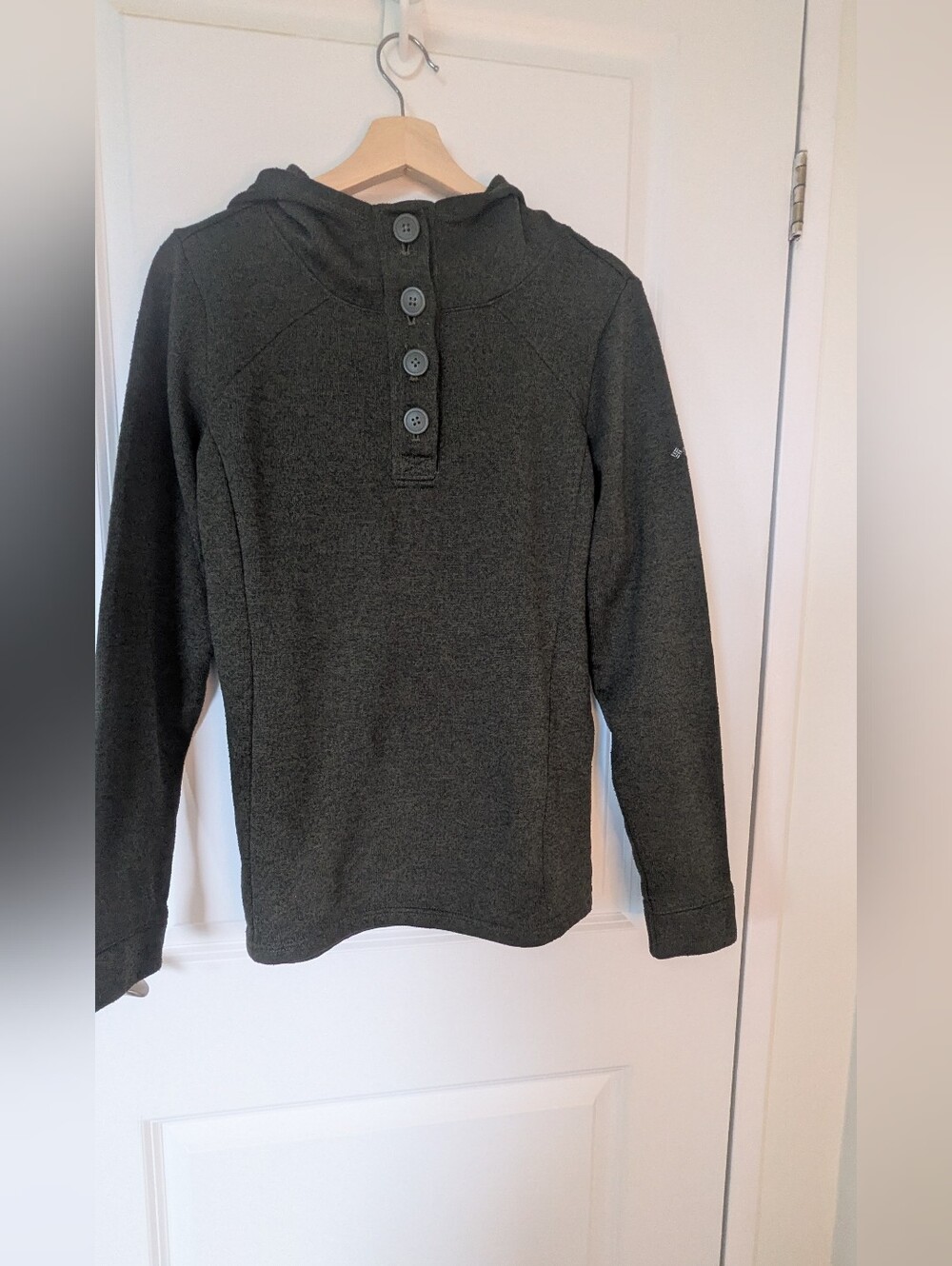 Columbia Sportswear Button-Neck Hoodie Size L